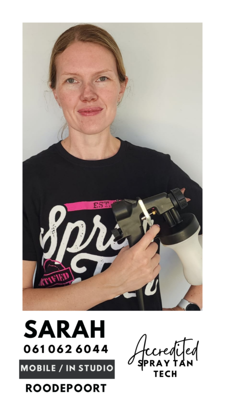 Go Brown Technician Introduction - Sarah Wolfaardt - contact information