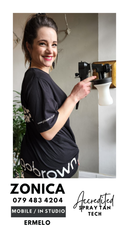 Go Brown Technician Introduction - Zonica Jabobs - contact information